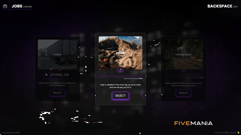 FIVEM Multiple Civilian Jobs | Dynamic Civilian Job Script | 25+ Pre-Made Jobs | Progression System | Random Routes | Temporary & Permanent Jobs | Add-On | Optimized | Fivem Ready | High Quality, image 18