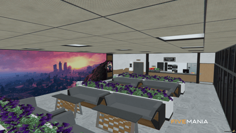 FIVEM Eclipse Police Department | Modern Police Station MLO | Interior & Exterior | Offices | Jail Cells | Briefing Room | Add-On | Optimized | Fivem Ready | High Quality — image 20