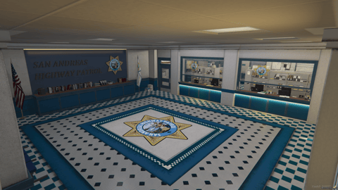 FIVEM Sahp Department | San Andreas Highway Patrol MLO | Interior & Exterior | Add-On | Optimized | Fivem Ready | High Quality — image 7