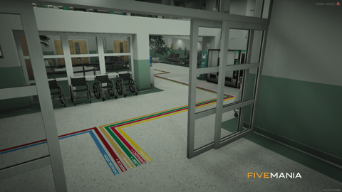FIVEM Medical Center V3 | Comprehensive Hospital MLO | Interior & Exterior | Waiting Rooms | Patient Rooms | CT Scan | Add-On | Optimized | Fivem Ready | High Quality — image 5