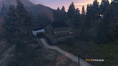 FIVEM Mountain House 2 | Luxury Mountain Home MLO | Interior & Exterior | Pool & Deck | Garage | Add-On | Optimized | Fivem Ready | High Quality — image 4