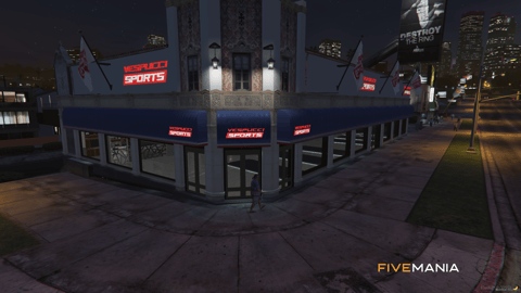 FIVEM Vespucci Sports Dealership | Modern Vehicle Dealership MLO | Interior & Exterior | Offices & Showroom | Add-On | Optimized | Fivem Ready | High Quality — image 2