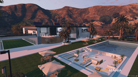 FIVEM Dubai Mansion | Luxury Modern Estate | Interior & Exterior | Pool & Garage | Home Cinema | Game Room | Add-On | Optimized | Fivem Ready | High Quality — image 2