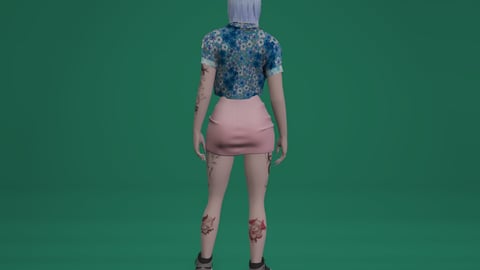 Yuno | Female Ped | Multiple Outfits | Optimized & Fivem Ready [Add-On] — image 8