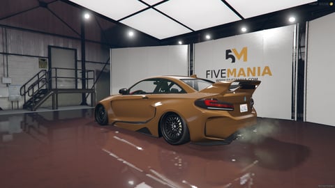 FIVEM Cyp2 | Realistic Sports Car [Unbadged] Add-On | Custom Body Kit | Spoiler | Custom Wheels | Red Interior Accents | Add-On | Optimized | Fivem Ready | High Quality, image 8