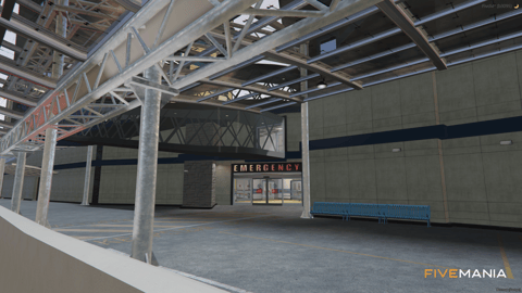FIVEM Oceanmedical | Modern Medical Center MLO | Interior & Exterior | Parking Garage | Rooftop Patio | Lab & Offices | Add-On | Optimized | Fivem Ready | High Quality — image 12