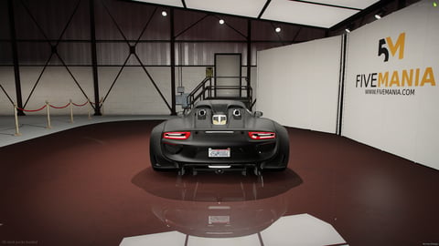 FIVEM Porsche 918 Spyder | Realistic Sports Car [Badged] Add-On | Detailed Interior & Exterior | Custom Wheels | Working Lights | Add-On | Optimized | Fivem Ready | High Quality — image 6