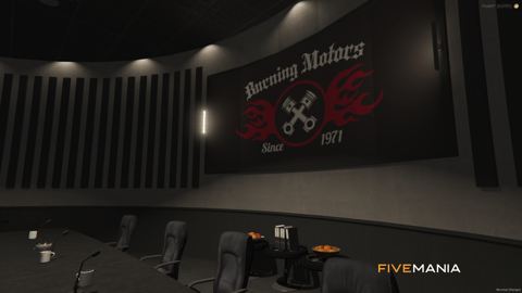 FIVEM Burning Motors Club | Exclusive Motor Club MLO | Interior & Exterior | Garage & Bar | Meeting Room | Tattoo Parlor | Add-On | Optimized | Fivem Ready | High Quality — image 27