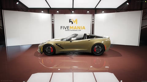 FIVEM C7 | Realistic Sports Car [Badged] Add-On | Optimized | Fivem Ready | High Quality — image 7