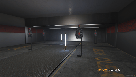 FIVEM Ammunation Big Reworked | Expanded Gun Store MLO | Interior & Exterior | Shooting Range | Locker Room | Weapon Displays | Add-On | Optimized | Fivem Ready | High Quality — image 10