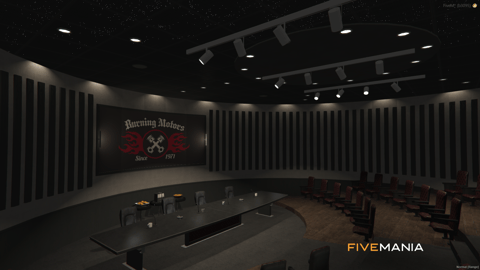 FIVEM Burning Motors Club | Exclusive Motor Club MLO | Interior & Exterior | Garage & Bar | Meeting Room | Tattoo Parlor | Add-On | Optimized | Fivem Ready | High Quality — image 26