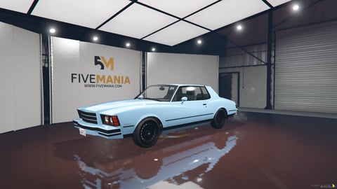 FIVEM Chevrolet Monte Carlo | Lore Friendly Classic Coupe | Interior & Exterior | Working Lights | Add-On | Optimized | Fivem Ready | High Quality, image 3