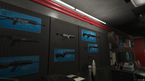 FIVEM Ammunation Reworked V2 | Custom Gun Store MLO | Interior & Exterior | Weapon Displays | Custom Props | Add-On | Optimized | Fivem Ready | High Quality — image 6