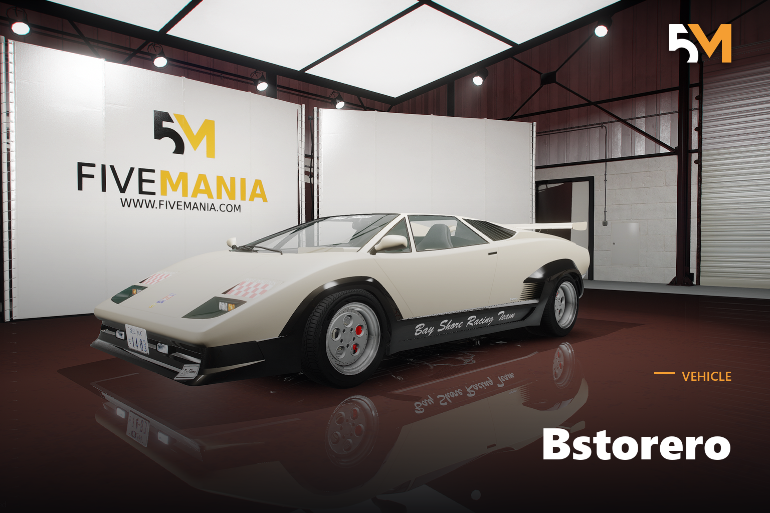 FIVEM Bstorero | Realistic Sports Car [Unbadged] Add-On | Multiple Liveries | Optimized | Fivem Ready | High Quality