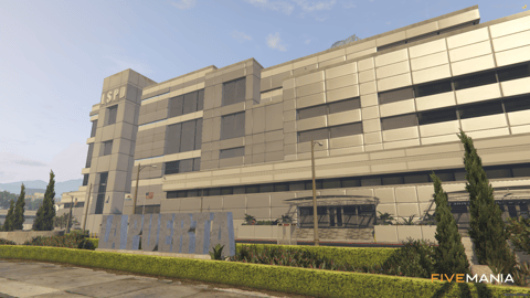 FIVEM La Puerta Lspd | Lore-Friendly Police Station MLO | Interior & Exterior | Shooting Range | Detention Cells | Conference Room | Add-On | Optimized | Fivem Ready | High Quality — image 3