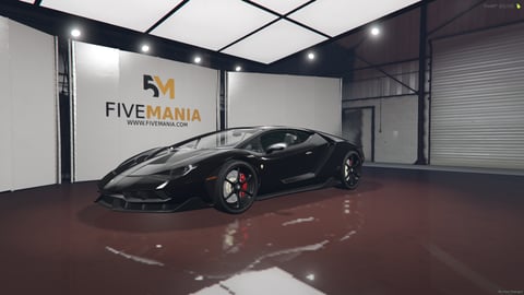 FIVEM Centenfero1 | Realistic Super Car [Unbadged] Add-On | Interior & Exterior | Working Lights | Custom Wheels | Add-On | Optimized | Fivem Ready | High Quality, image 3