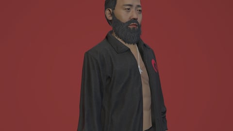 Hao | Male Ped | Multiple Outfits | Optimized & Fivem Ready [Add-On] — image 3