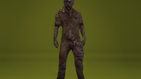Bip | FiveM Male Ped | Zombie Character | Multiple Outfits | Optimized & Fivem Ready [Add-On], image 5