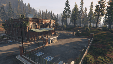 FIVEM Paleto Sherif Department V2 | Detailed Sheriff Station MLO | Interior & Exterior | Offices & Cells | Custom Props | Add-On | Optimized | Fivem Ready | High Quality — image 4