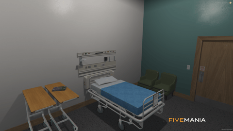 FIVEM Paleto Medical Center | Modern Hospital MLO | Interior & Exterior | Reception & Patient Rooms | X-Ray Room | Add-On | Optimized | Fivem Ready | High Quality — image 30