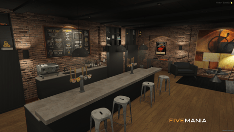 FIVEM Pier 76 Car Club | Multi-Purpose Car Club MLO | Interior & Exterior | Bar & Lounge | Showroom Garage | Add-On | Optimized | Fivem Ready | High Quality — image 13