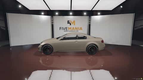 FIVEM Infiniti G35 Coupe (V35) | Realistic Sports Car [Unbadged] Add-On | Custom Wheels | High Quality Interior | Optimized | Fivem Ready | High Quality, image 7