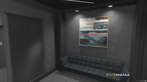 FIVEM Fleeca V2 | Enhanced Bank MLO | Interior & Exterior | Custom Props | Security Vault | Office Space | Add-On | Optimized | Fivem Ready | High Quality — image 7