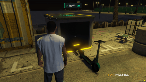 FIVEM VoltScoot Rentals | Electric Scooter Rental System | Custom Scooters | Rental Stations | UI Integration | Configurable | Add-On | Optimized | Fivem Ready | High Quality, image 11