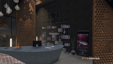 FIVEM Vice Car Dealer | Luxury Car Dealership MLO | Interior & Exterior | Modern Design | Showroom & Offices | Add-On | Optimized | Fivem Ready | High Quality — image 16