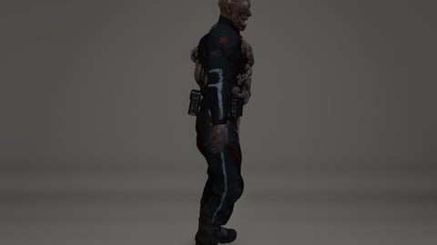 Marcus | FiveM Male Ped | Infected Ranger Character | Multiple Outfits | Optimized & Fivem Ready [Add-On], image 6