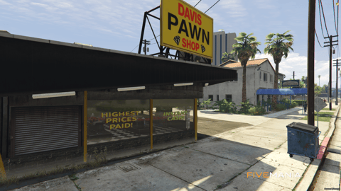 FIVEM Pawn Shop | Detailed Business MLO | Interior & Exterior | Office & Storage | Custom Props | Add-On | Optimized | Fivem Ready | High Quality — image 3