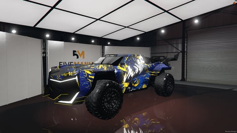 FIVEM Xgv Drs 4x4 | Futuristic Off-Road Vehicle [Unbadged] Add-On | Custom Livery | High Performance | Optimized | Fivem Ready | High Quality — image 3