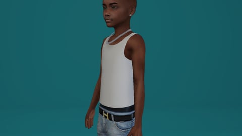Quincy | Male Teen Ped | Multiple Outfits | Optimized & Fivem Ready [Add-On] — image 4