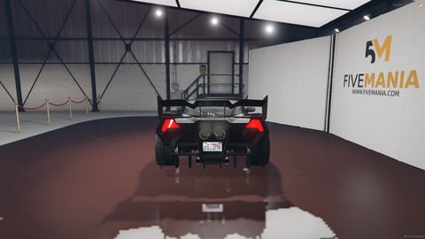 FIVEM D52 | Realistic Sports Car [Unbadged] Add-On | Custom Bodykit | Custom Spoiler | Custom Wheels | Working Lights | Add-On | Optimized | Fivem Ready | High Quality, image 6