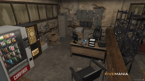 FIVEM Larry's Mechanic | Desert Mechanic Shop MLO | Interior & Exterior | Waiting Area | Office Space | Garage Bays | Add-On | Optimized | Fivem Ready | High Quality — image 10