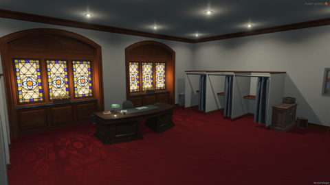 FIVEM Townhall | Grand Civic Building MLO | Interior & Exterior | Offices | Meeting Room | Courtroom | Add-On | Optimized | Fivem Ready | High Quality — image 7