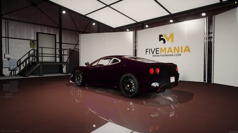 FIVEM F360 | Realistic Sports Car [Unbadged] Add-On | Interior & Exterior | Working Lights | Tuning Parts | Optimized | Fivem Ready | High Quality — image 8
