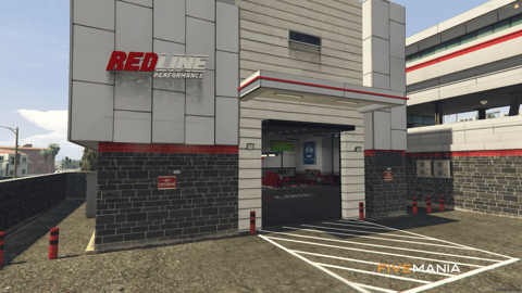 FIVEM Redline Tuner Shop | Custom Mechanic MLO | Interior & Exterior | Tuning Bays | Add-On | Optimized | Fivem Ready | High Quality — image 17