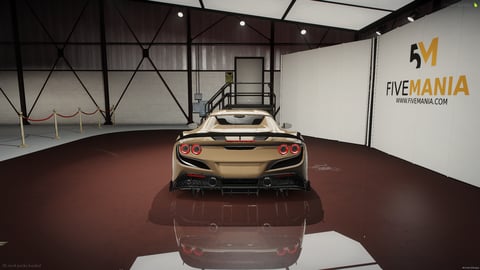 FIVEM F8spider | Realistic Sports Car [Unbadged] Add-On | Interior & Exterior | Custom Body Kit | Optimized | Fivem Ready | High Quality — image 6