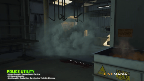 FIVEM Police Utilities Script | Comprehensive Law Enforcement Toolkit | Spike Strips | Flashbangs | Smoke Grenades | Vehicle GPS | Add-On | Optimized | Fivem Ready | High Quality, image 13