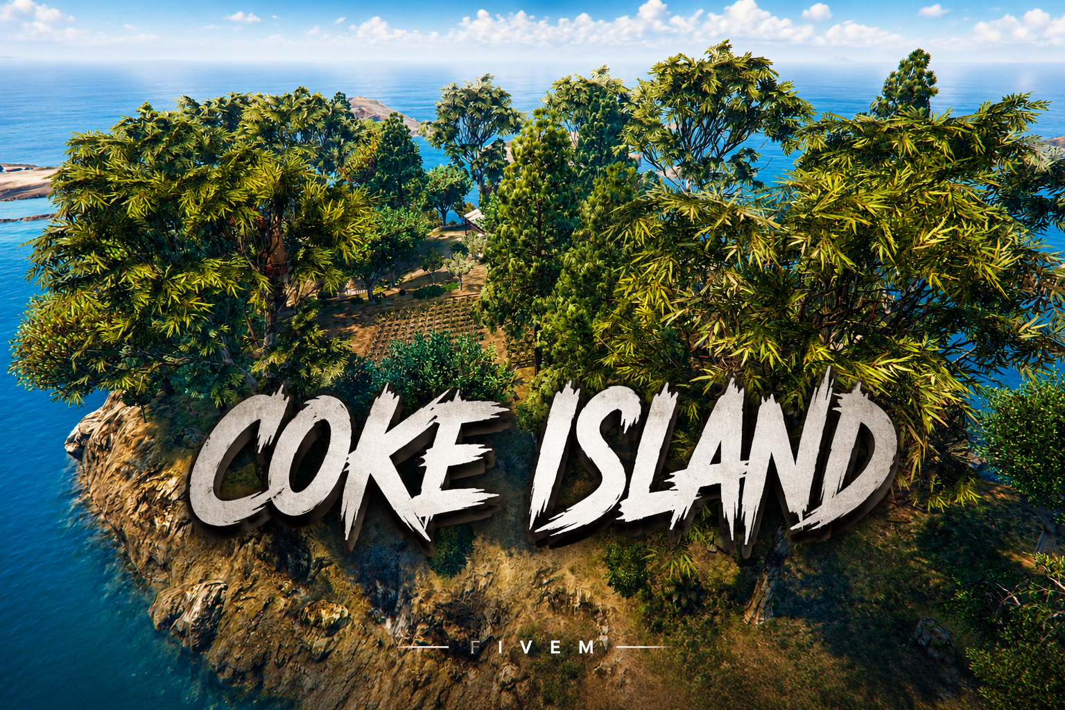 FIVEM Coke Island | Hidden Drug Lab Island MLO | Interior & Exterior | Processing Lab | Crop Farm | Add-On | Optimized | Fivem Ready | High Quality