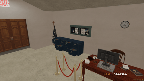 FIVEM Townhall V2 | Grand Government Building MLO | Interior & Exterior | Courtroom & Offices | Add-On | Optimized | Fivem Ready | High Quality — image 22
