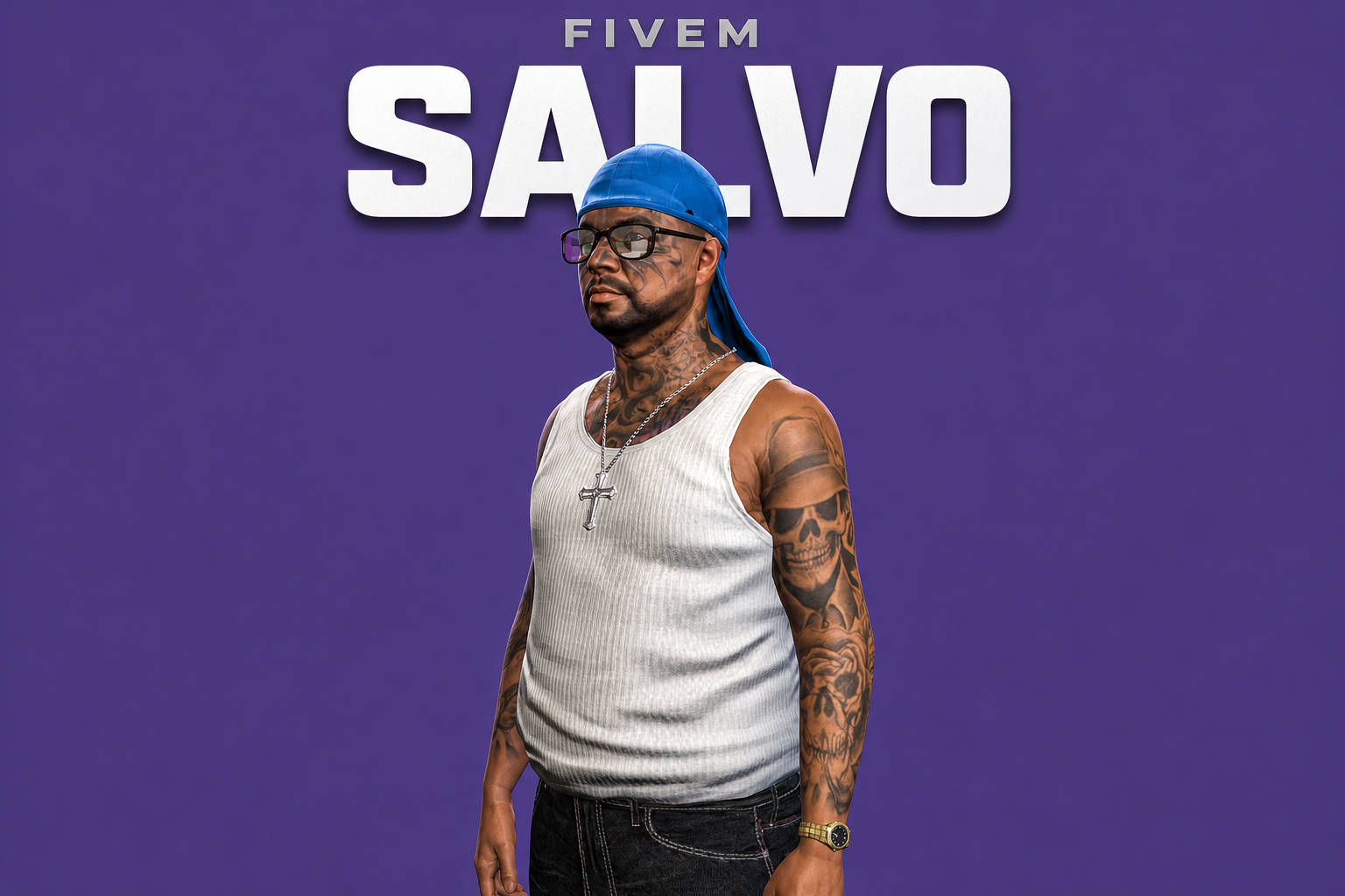 Salvo | Male Ped | Multiple Outfits | Optimized & Fivem Ready [Add-On]