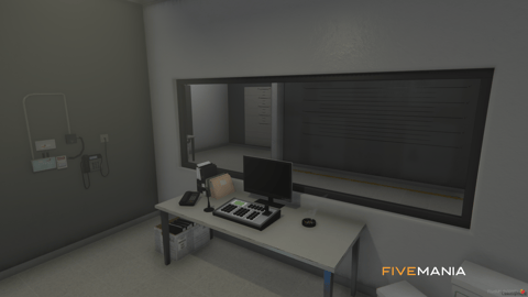 FIVEM Vinewood Police Department | Detailed Police Station MLO | Interior & Exterior | Offices & Jail Cells | Parking Garage | Add-On | Optimized | Fivem Ready | High Quality — image 26