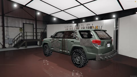 FIVEM Ares | Armored Off-Road SUV [Unbadged] Add-On | Custom Armor & Spikes | Add-On | Optimized | Fivem Ready | High Quality, image 9
