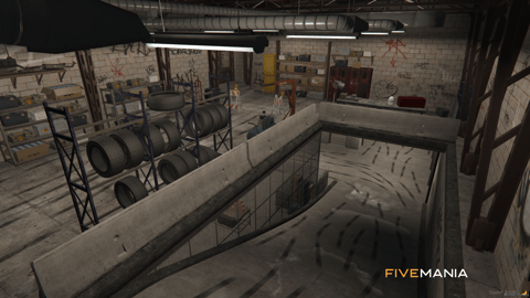 FIVEM Marabunta Hood | Gritty Gang Hideout MLO | Interior & Exterior | Custom Props | Graffiti Art | Add-On | Optimized | Fivem Ready | High Quality — image 3