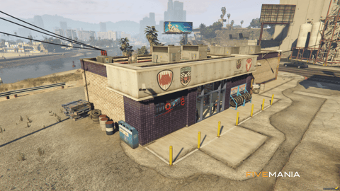 FIVEM Los Santos Customs Mechanic Airport Section | Expanded Mechanic Shop MLO | Interior & Exterior | Lounge Area | Underground Parking | Add-On | Optimized | Fivem Ready | High Quality — image 6