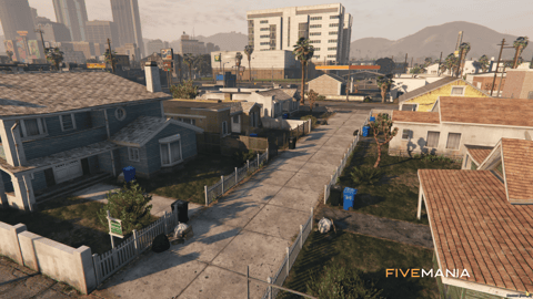 FIVEM Los Santos Block | Comprehensive Map Edit | Residential Homes | Gas Station | Custom Interior | Add-On | Optimized | Fivem Ready | High Quality — image 7