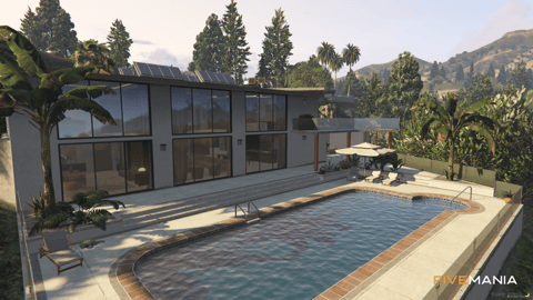 FIVEM Richman Royal Manor | Luxury Modern Estate | Interior & Exterior | Swimming Pool | Add-On | Optimized | Fivem Ready | High Quality — image 2