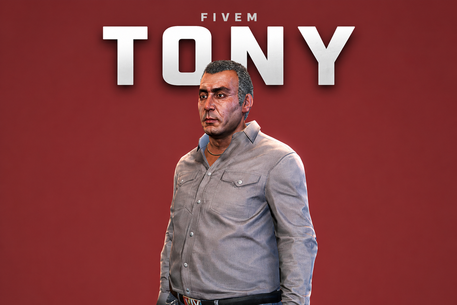 Tony | Male Ped | Multiple Outfits | Optimized & Fivem Ready [Add-On]